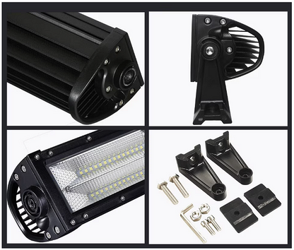 СУПЕР МОЩЕН Led Bar извит 131 См 876W 7D 12V 24V