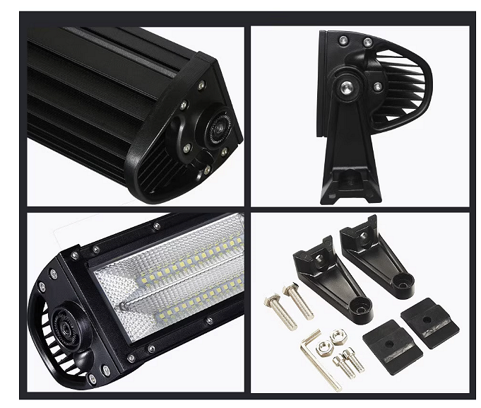 СУПЕР МОЩЕН Led Bar извит 54 СМ 336 W 7D 12V 24V