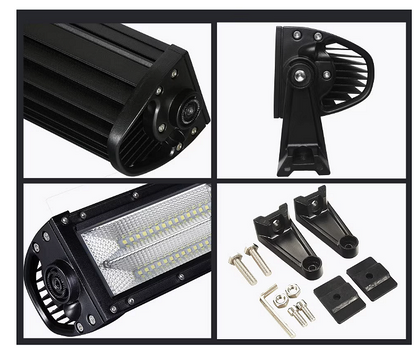 СУПЕР МОЩЕН Led Bar извит 54 СМ 336 W 7D 12V 24V