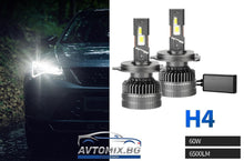 LED диодни крушки H4 Х4 12V 120W 13000lm Canbus 6000К