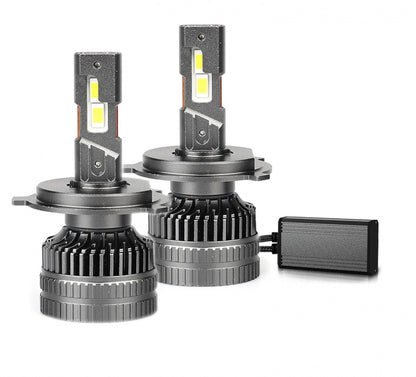 Becuri LED H4 X4 12V 120W 13000lm Canbus 6000K