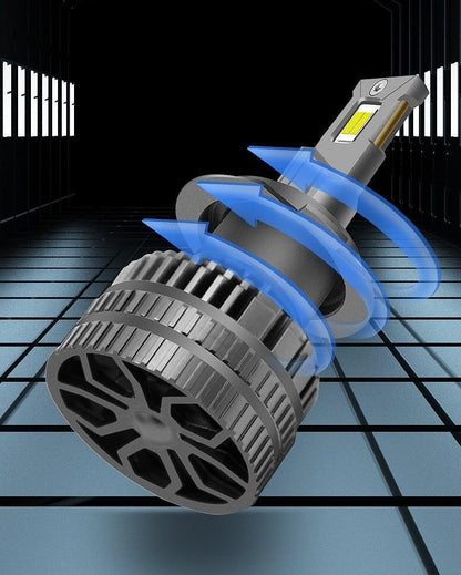 Becuri LED H4 X4 12V 120W 13000lm Canbus 6000K