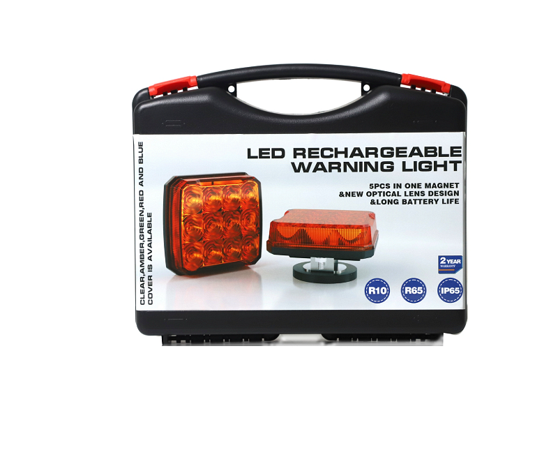 LED диодни аварийни светлини ,маяк, 12-24V, безжични, магнитни, 12 режима на работа