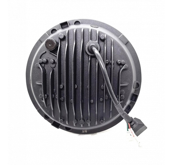 Far LED 7" inch 18cm 12V-24V 6500lm pentru ATV, jeep, motocicletă, camion, tractor etc.