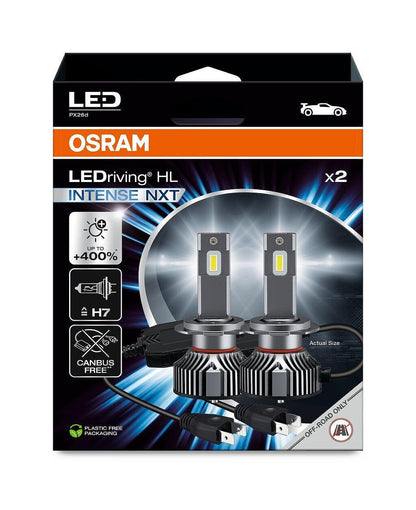 LED крушка H7 12V 42W, Canbus, PX26D, LEDriving HL INTENSE, Osram