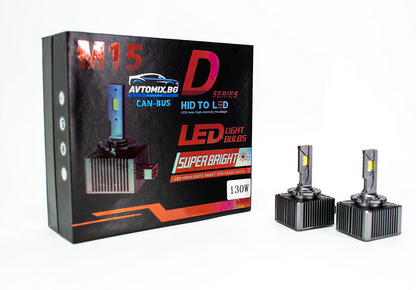 LED Крушки D1S 130W 13000LM canbus