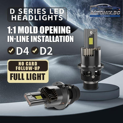 LED крушки D2S/D4S 135W Canbus