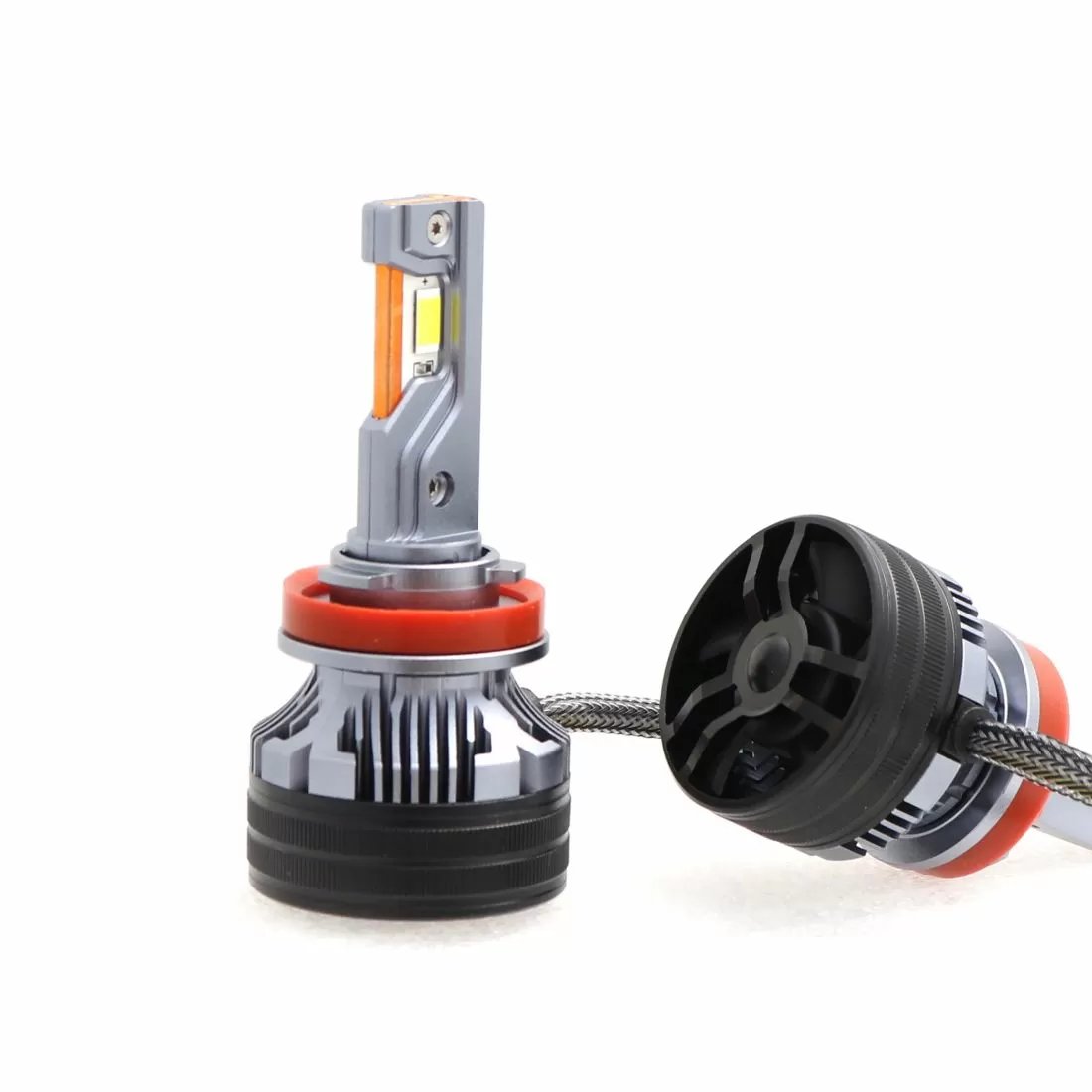 Led крушки H11 / H8 / H9 Streetech модел STN1 за фарове 65W - Canbus 6000K - 1700% повече светлина