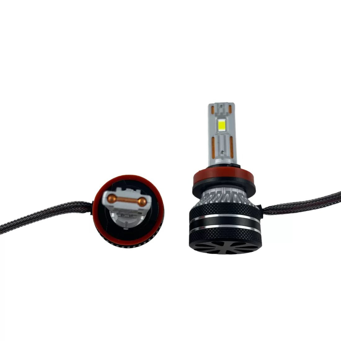 LED Bulbs H11 / H8 / H9 Streetech model STN2 for headlights 45W - Canbus 6000K - 1500% more light