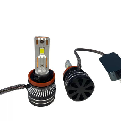 LED Bulbs H11 / H8 / H9 Streetech model STN2 for headlights 45W - Canbus 6000K - 1500% more light