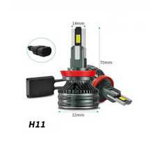 Becuri LED H11/H8/H9 100w 10000LM,12-24v canbus
