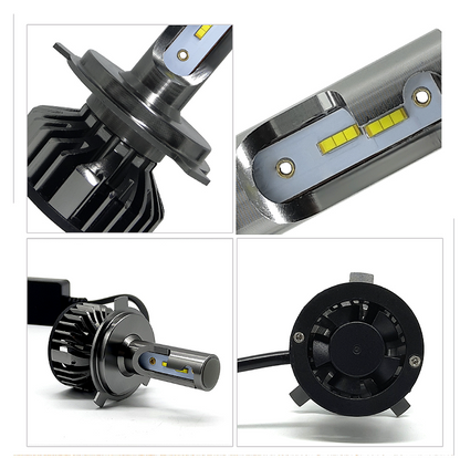 Led Крушки H3 12V 24V 72W 10000lm CanBus