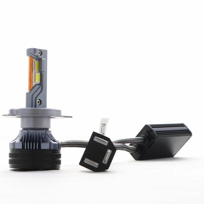 Led крушки H4 Streetech модел STN1 за фарове 65W - Canbus 6000K - 1700% повече светлина