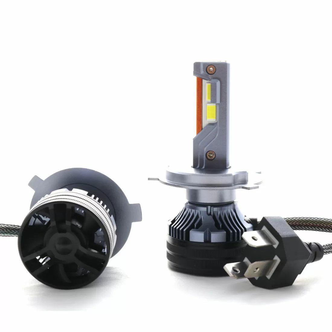Led крушки H4 Streetech модел STN1 за фарове 65W - Canbus 6000K - 1700% повече светлина