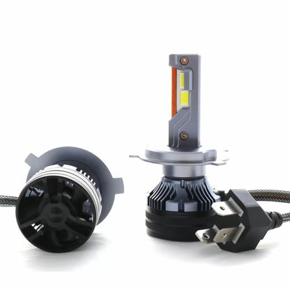 Led крушки H4 Streetech модел STN1 за фарове 65W - Canbus 6000K - 1700% повече светлина