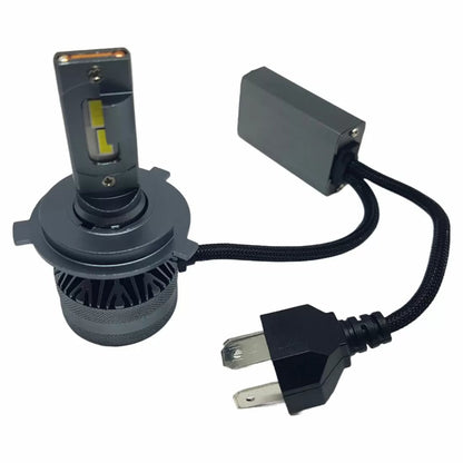 Led крушки H4  за фарове 55W - Canbus 6000K - 1500% повече светлина