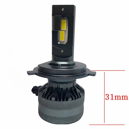 Led крушки H4  за фарове 55W - Canbus 6000K - 1500% повече светлина