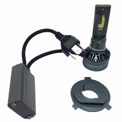 Led крушки H4  за фарове 55W - Canbus 6000K - 1500% повече светлина