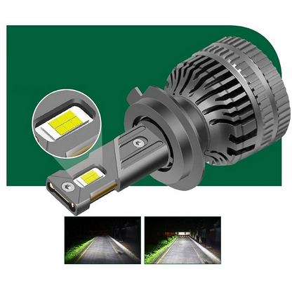 LED Bulbs H7 – 12V-24V 60W 6500LM 6000K CANBUS Error Free
