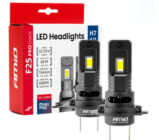 LED Крушки H7 AMIO 68W 12-24V