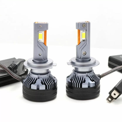 Led крушки H7 Streetech модел STN1 за фарове  65W - Canbus 6000K - 1700% повече светлина