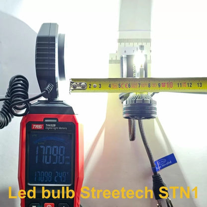 Led крушки H7 Streetech модел STN1 за фарове  65W - Canbus 6000K - 1700% повече светлина