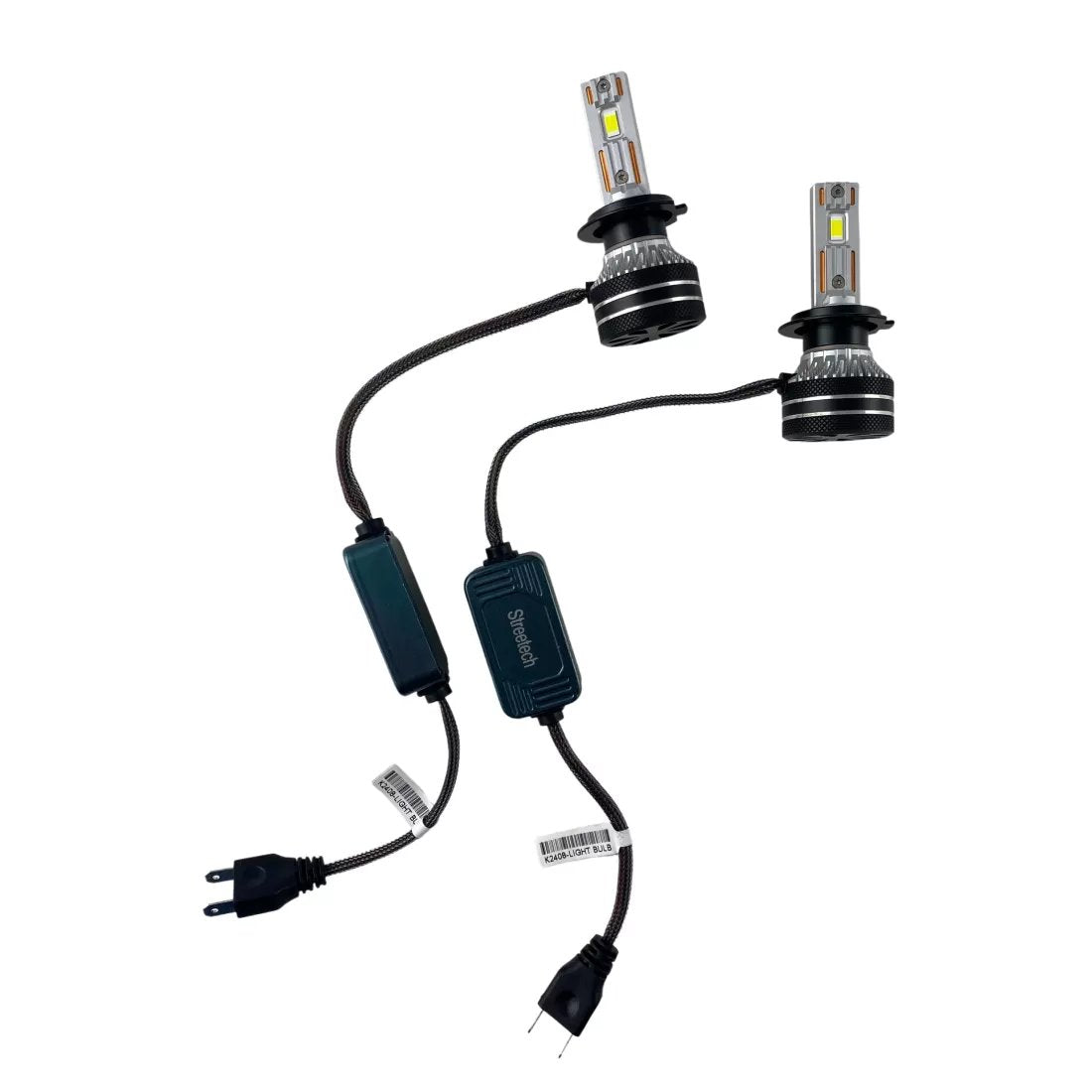 Led крушки H7 Streetech модел STN2 за фарове 45W - Canbus 6000K - 1500% повече светлина