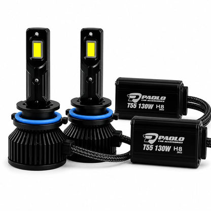 Becuri LED H8/H11 / T55 - 130W - 12/24V