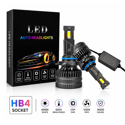 LED крушки HB4 – 12V-24V 60W 6500LM 6000K CANBUS без грешки