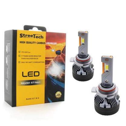 Becuri LED HIR2 pentru faruri 65W - Canbus 6000K - 1700% mai multă lumină