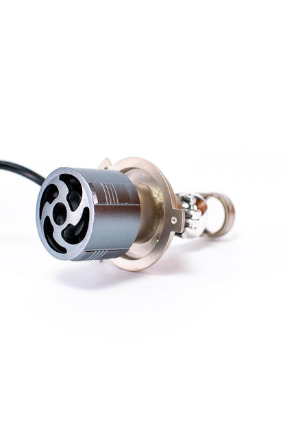 LED Крушки H4 с лупи,12-24v canbus