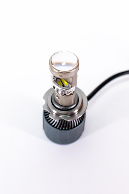 LED Крушки H7 с лупи,12-24v canbus