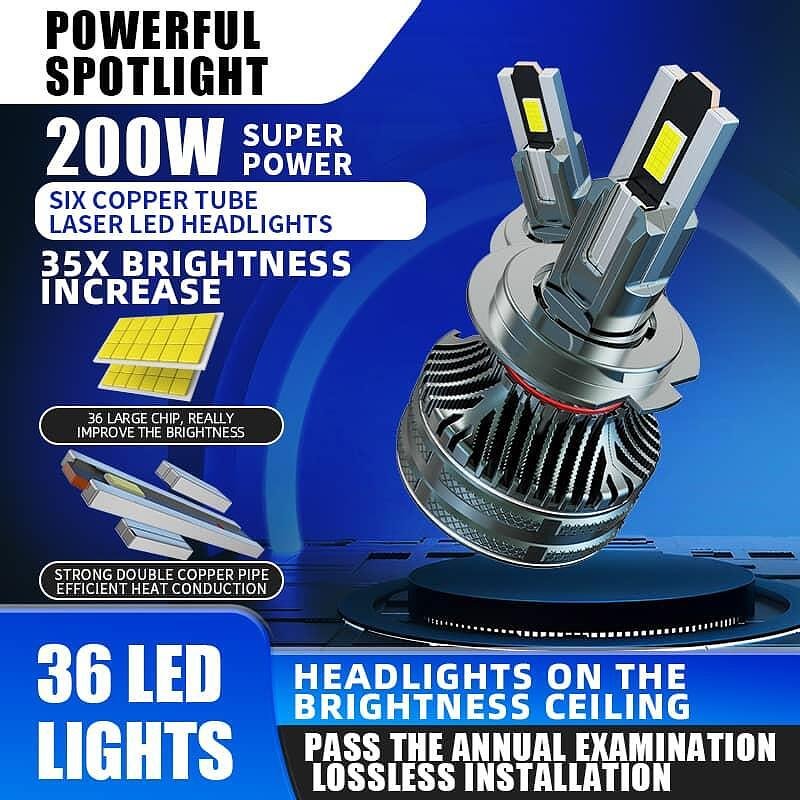 LED Крушки HB3 (9005) 100w 10000LM,12-24v canbus