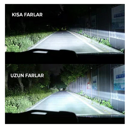 LED крушки с лупи H4