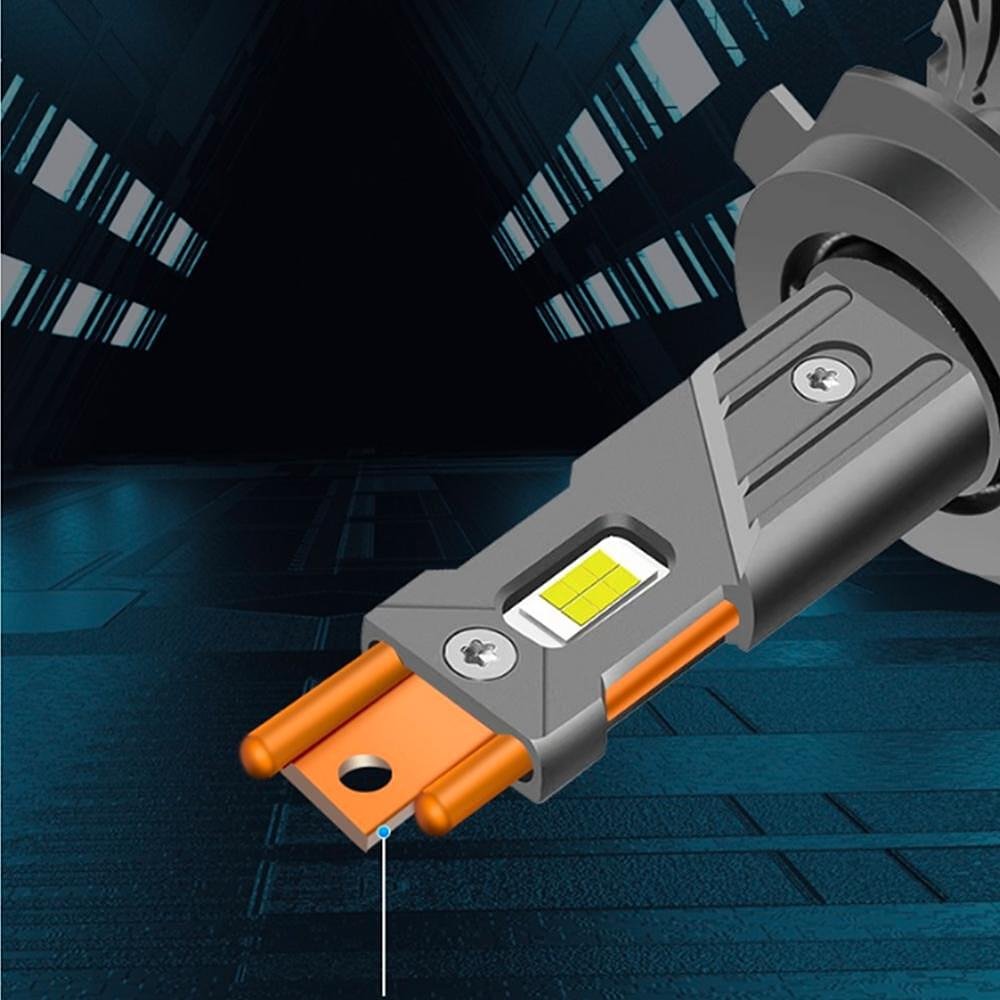 Becuri LED pentru faruri H4 X4, 12V, Canbus fără erori, set