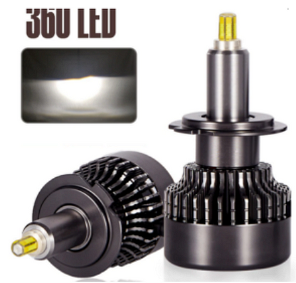 LED крушки за фарове – Turbo Led H7 Canbus 360° ВИСОК клас CANBUS,Мощни /80W