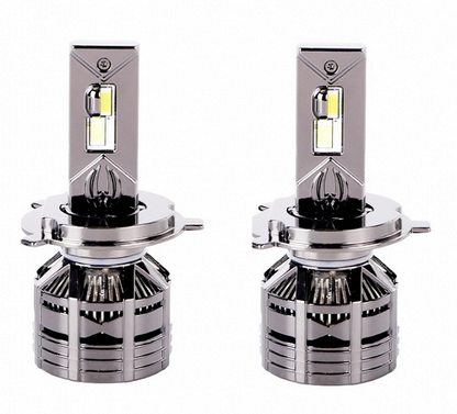 Becuri LED H4 12V 150W 15000lm Canbus 6000K fază scurtă/lungă