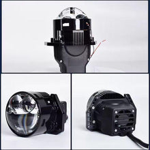 BI LED Лупи за Фар 12V 65W 3"инча 6000K  30 000 лумена