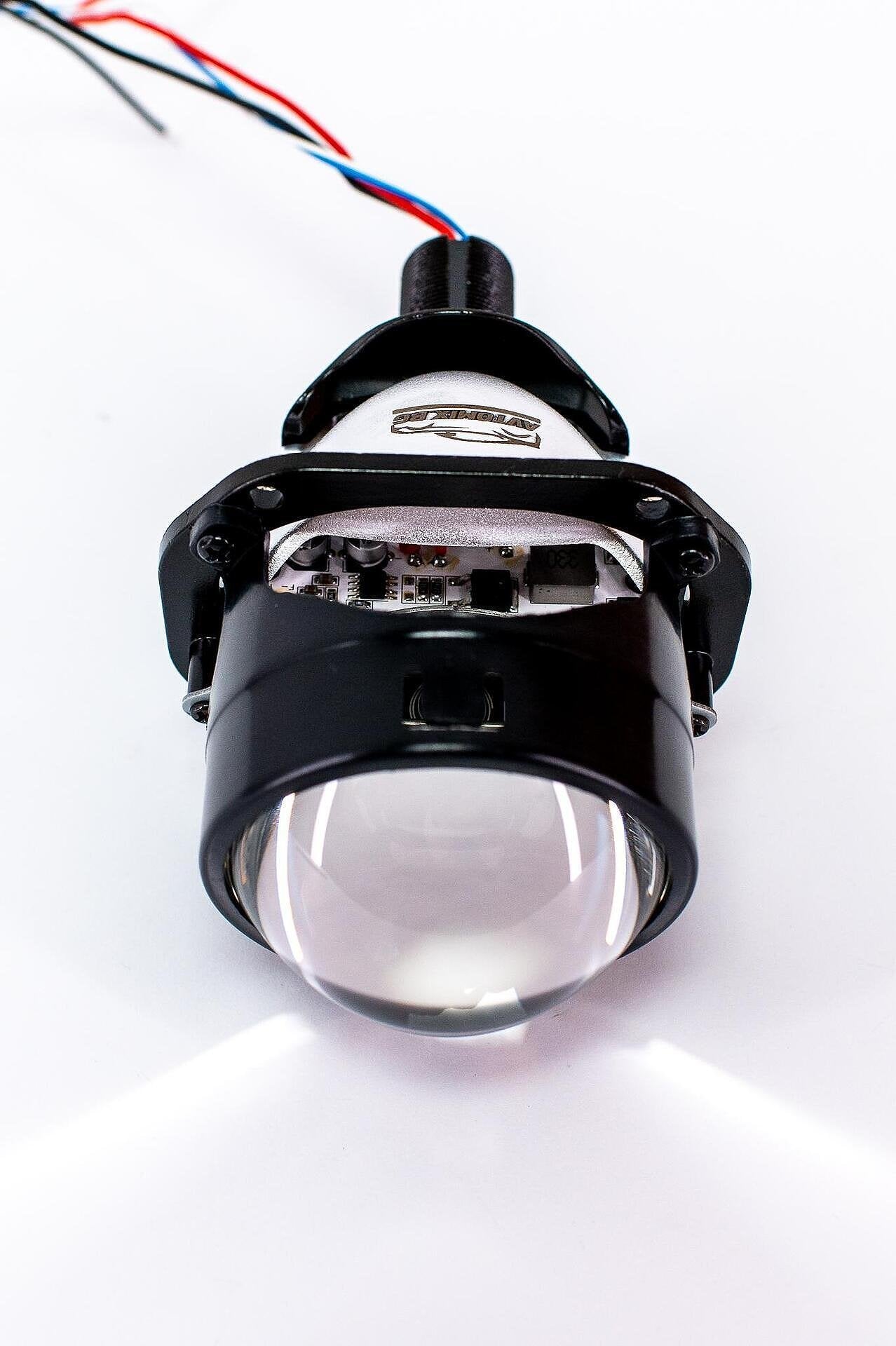 BI LED Лупи за вграждане 2.5 инча 90W 7000LM 2 бр к-т къси и дълги