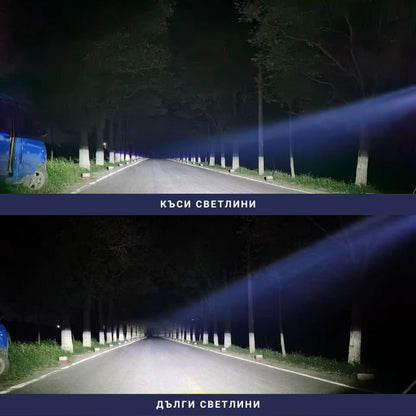 BI LED Lupe pentru încorporare de 3.0 inch, 55W, pentru faza scurtă și faza lungă