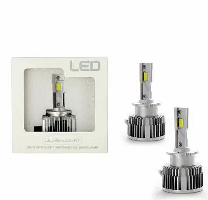 Led система D2S D2R за подмяна на фабричен ксенон 50W - Canbus 6000K