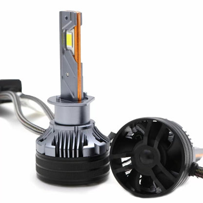 Led крушки H1 Streetech модел STN1 за фарове 65W - Canbus 6000K - 1700% повече светлина