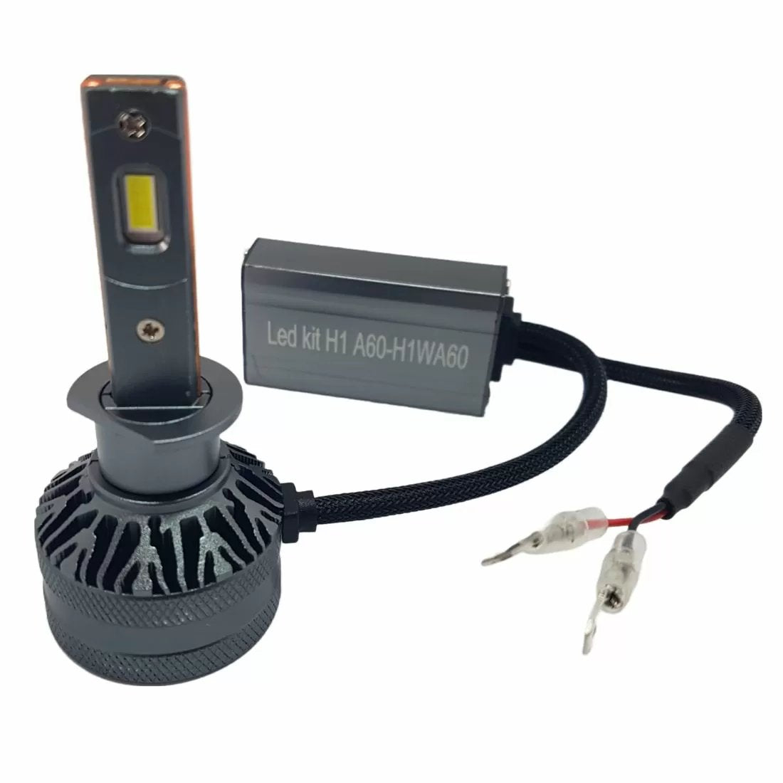 Led крушки H1 за фарове  55W - Canbus 6000K - 1500% повече светлина