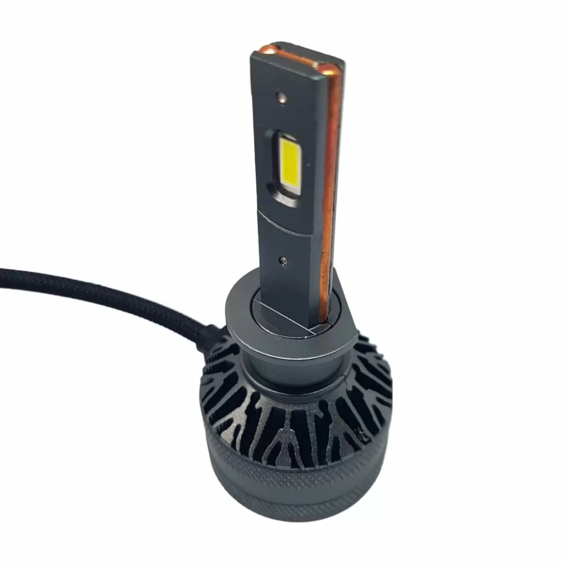 Led крушки H1 за фарове  55W - Canbus 6000K - 1500% повече светлина