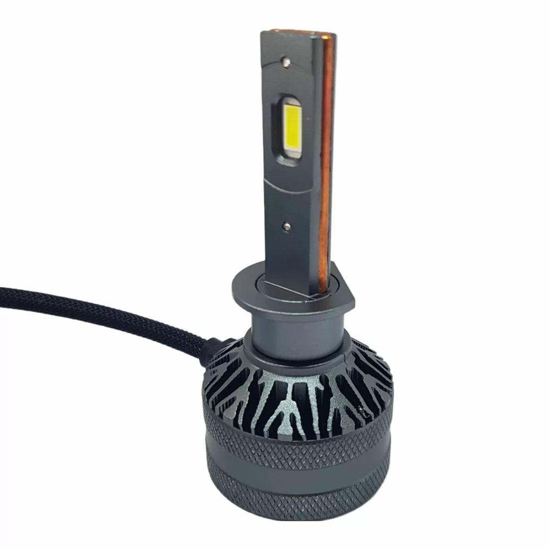 Led крушки H1 за фарове  55W - Canbus 6000K - 1500% повече светлина