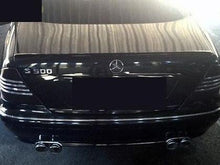 Spoiler tip buza pentru portbagaj Mercedes W220