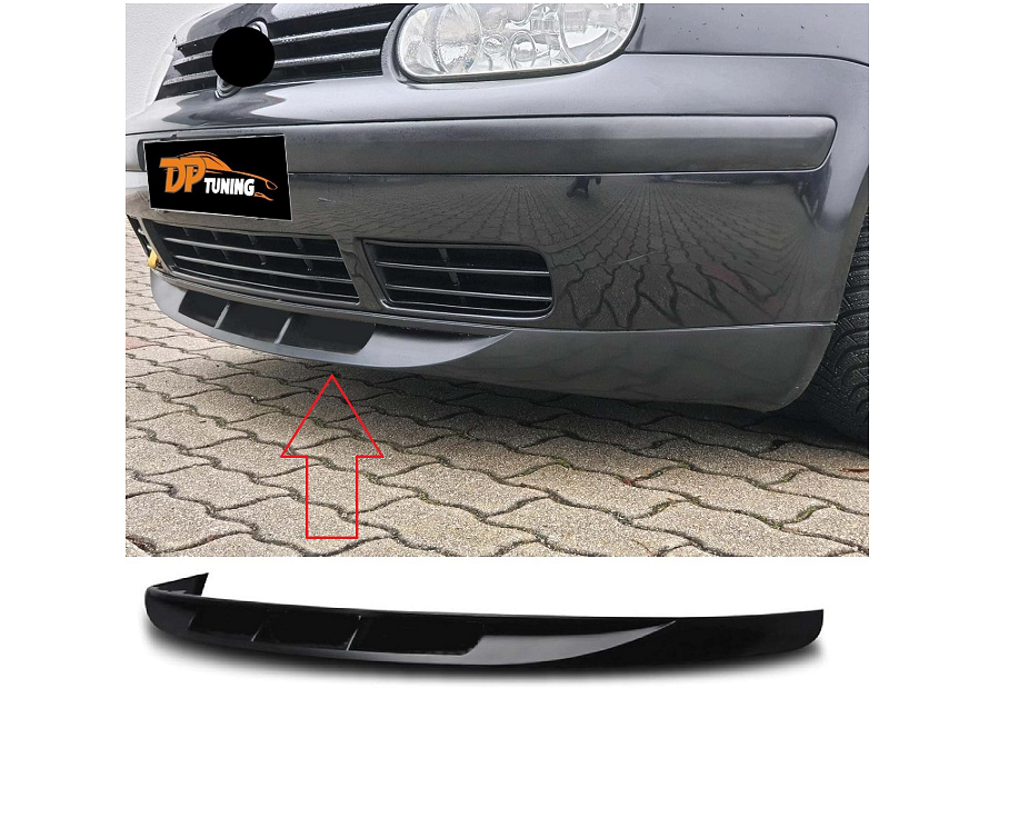 Prelungire spoiler bară față pentru Golf IV