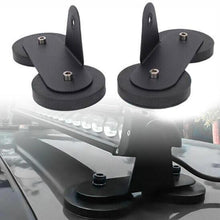 Magnetic mounts for LED light bars, 2 pieces