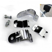 Metal bracket for a halogen light, diameter 35-50 mm