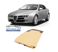Covorașe textile pentru Alfa Romeo 159 (2005-2011) - bej